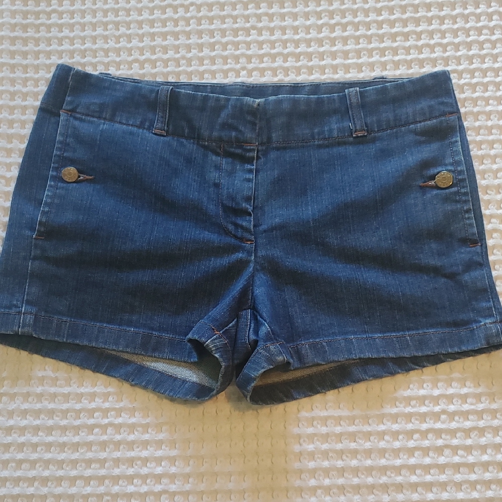 J. Crew Indigo Denim Jean Shorts